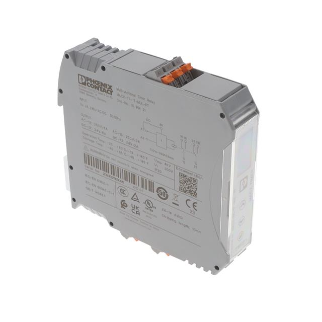 Phoenix Contact 1096431 MACX Riel DIN Relé mecánico 0.01 seg ~ 999.9 h 8A a 400VCA