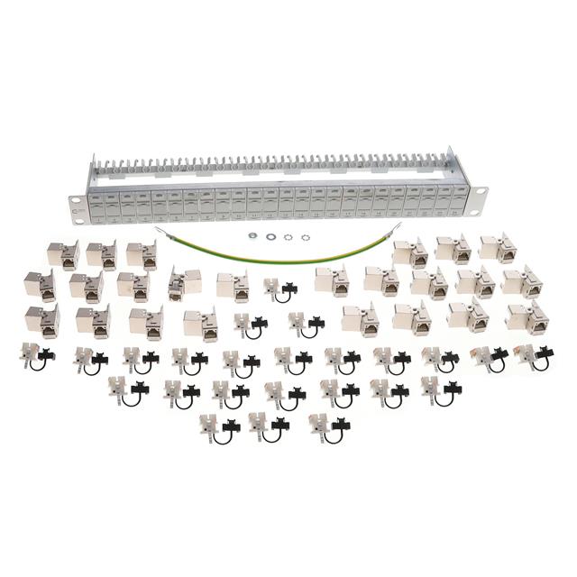 METZ CONNECT USA Inc. 130B11P0-E - Patch Panel, Cat6A RJ45 Jack