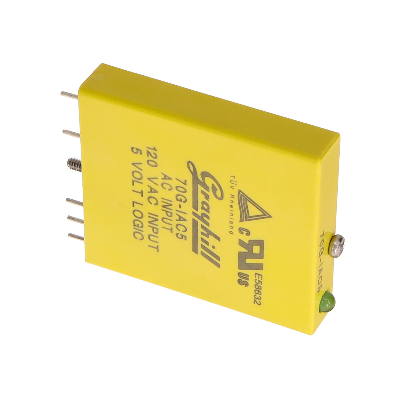 Grayhill Inc. 70G-IAC5 70 Módulo de entrada de CA Amarillo
