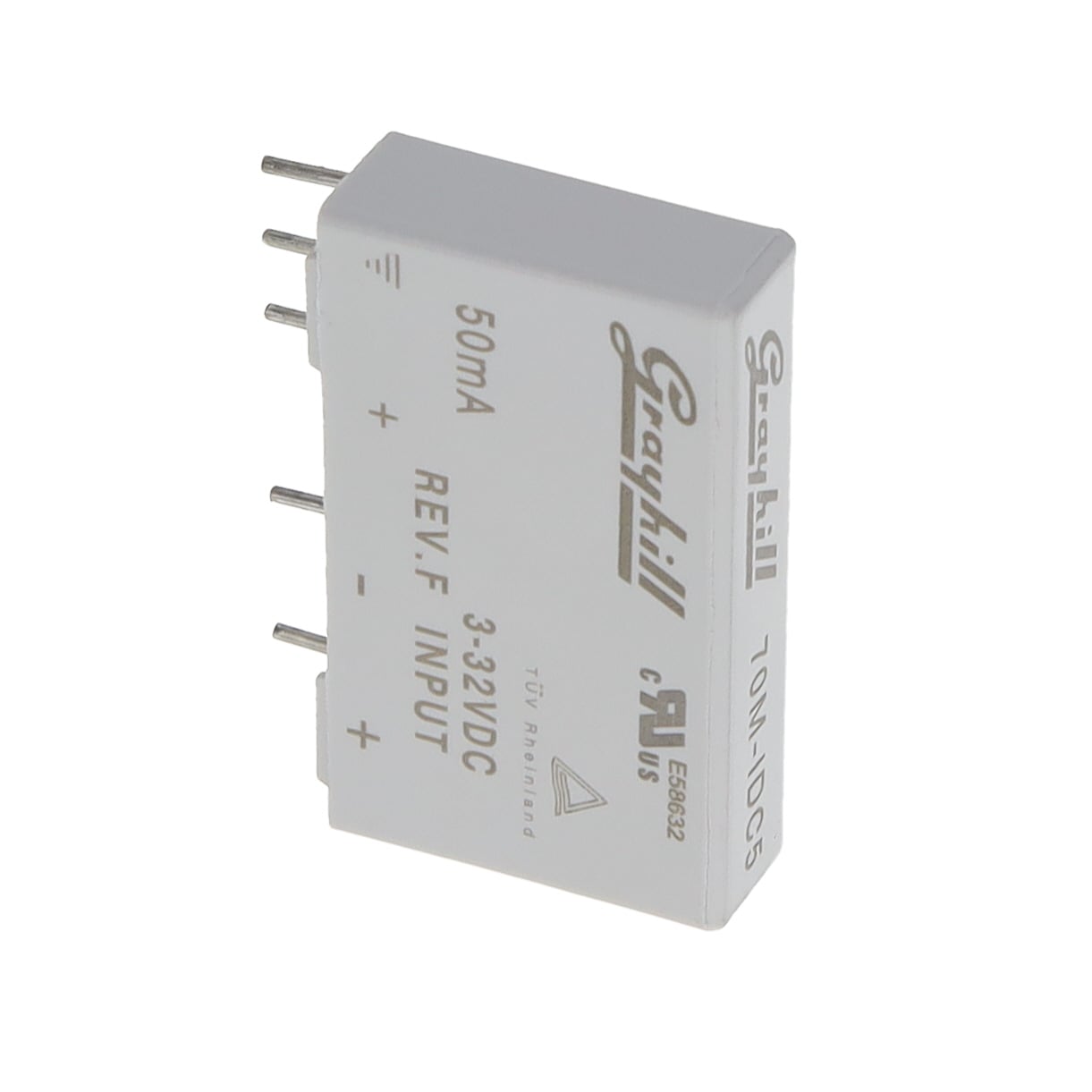 Grayhill Inc. 70M-IDC5 70 Módulo de entrada de CD Blanco