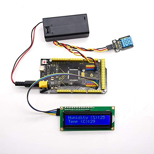 KEYESTUDIO Mega Plus 2560 R3 Board para Arduino con cable USB tipo C, salida 2A, tablero de contoller MCU más potente