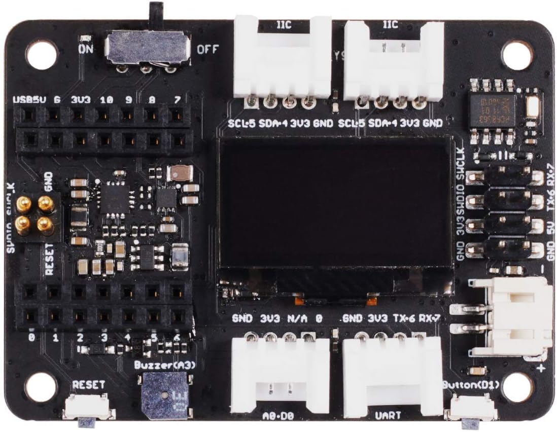 Seeeduino XIAO Placa de Expansión con Prototipado Rápido Periféricos Ricos, No Necesita Soldadura y Circuito Python Soportado.