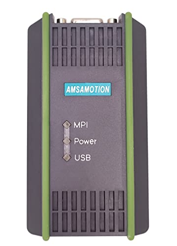 Compatible con cable de programación PLC Siemens S7-200/300/400, línea de descarga de datos 6ES7972-0CB20-0XA0, adaptador de PC USB/MPI Cable USB para Siemen S7-200/300/400 PLC MPI/DP/PPI Cable