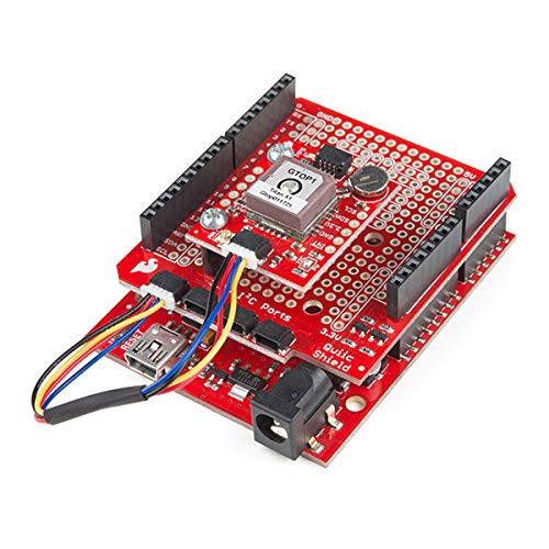 SparkFun Desconexión GPS - XA1110 (Qwiic) - Pequeño tablero compatible con I2C Fácil conexión Incluye XA1110 (Titan X1) Módulo GPS Soporta GPS GLONASS QZSS SBAS+210 PRN/99 búsqueda/33 canales de seguimiento simultáneo