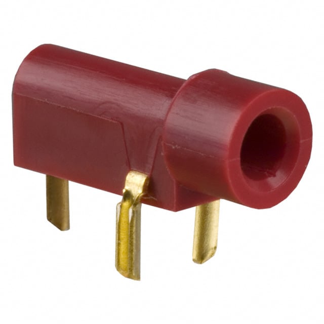 TE Connectivity AMP Connectors 350180-2 - PC Test Point Jack Through Hole, Right Angle