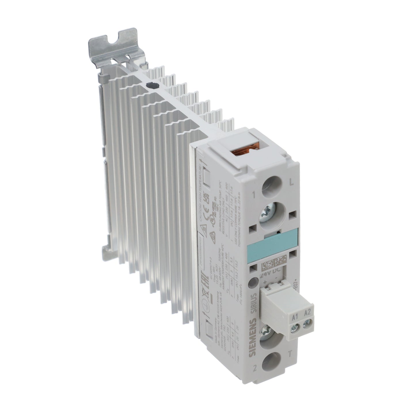 Siemens 3RF23201AA06 SIRIUS Riel DIN SPST-NO (Normalmente abierto) (1 Forma A)