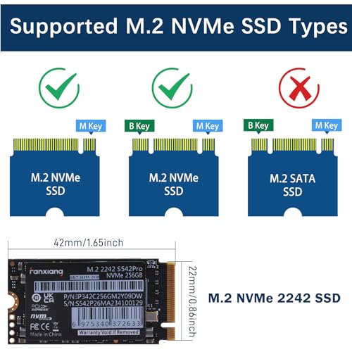 GeeekPi N20 Dual M.2 M-Key NVMe 2242 SSD HAT para Raspberry Pi 5