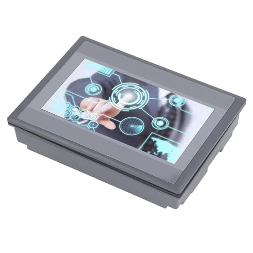HMI HMI TFT Módulo de pantalla LCD Monitor de pantalla táctil Pantalla de control PLC de 7 pulgadas 12 en 8 salidas DC 24V 5A Módulo de salida de relé para FX3U‑20/40/48MRT
