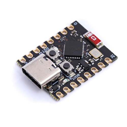 Teyleten Robot Tablero de desarrollo ESP32-C3 Tablero de desarrollo ESP32 Supermini Tablero de desarrollo ESP32 Tablero de desarrollo WiFi Bluetooth 3pcs