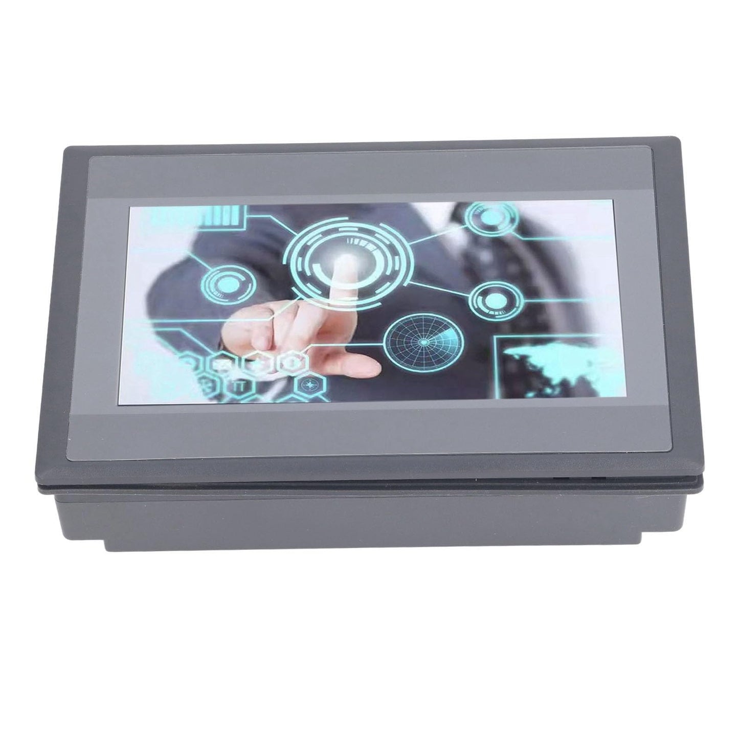 HMI HMI TFT Módulo de pantalla LCD Monitor de pantalla táctil Pantalla de control PLC de 7 pulgadas 12 en 8 salidas DC 24V 5A Módulo de salida de relé para FX3U‑20/40/48MRT