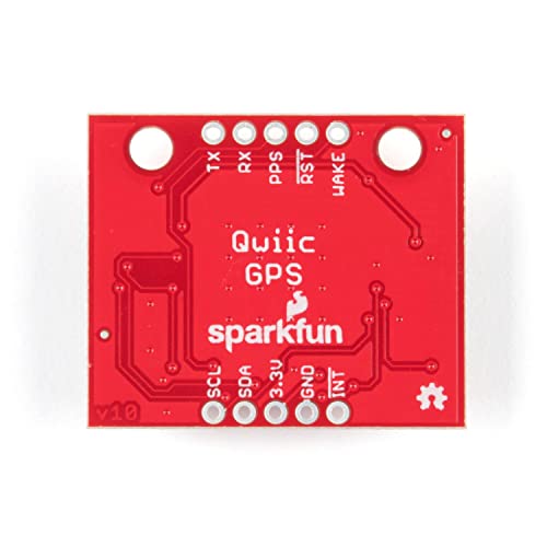 SparkFun Desconexión GPS - XA1110 (Qwiic) - Pequeño tablero compatible con I2C Fácil conexión Incluye XA1110 (Titan X1) Módulo GPS Soporta GPS GLONASS QZSS SBAS+210 PRN/99 búsqueda/33 canales de seguimiento simultáneo