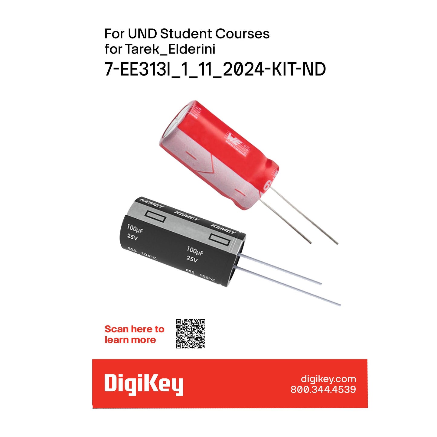 DigiKey Kit (VA) EE313I_1_11_2024 - FOR UND STUDENT COURSES FOR TERE