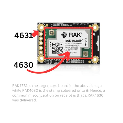 RAK Kit de inicio inalámbrico WisBlock Meshtastic US915 Base RAK19007 + Core RAK4631