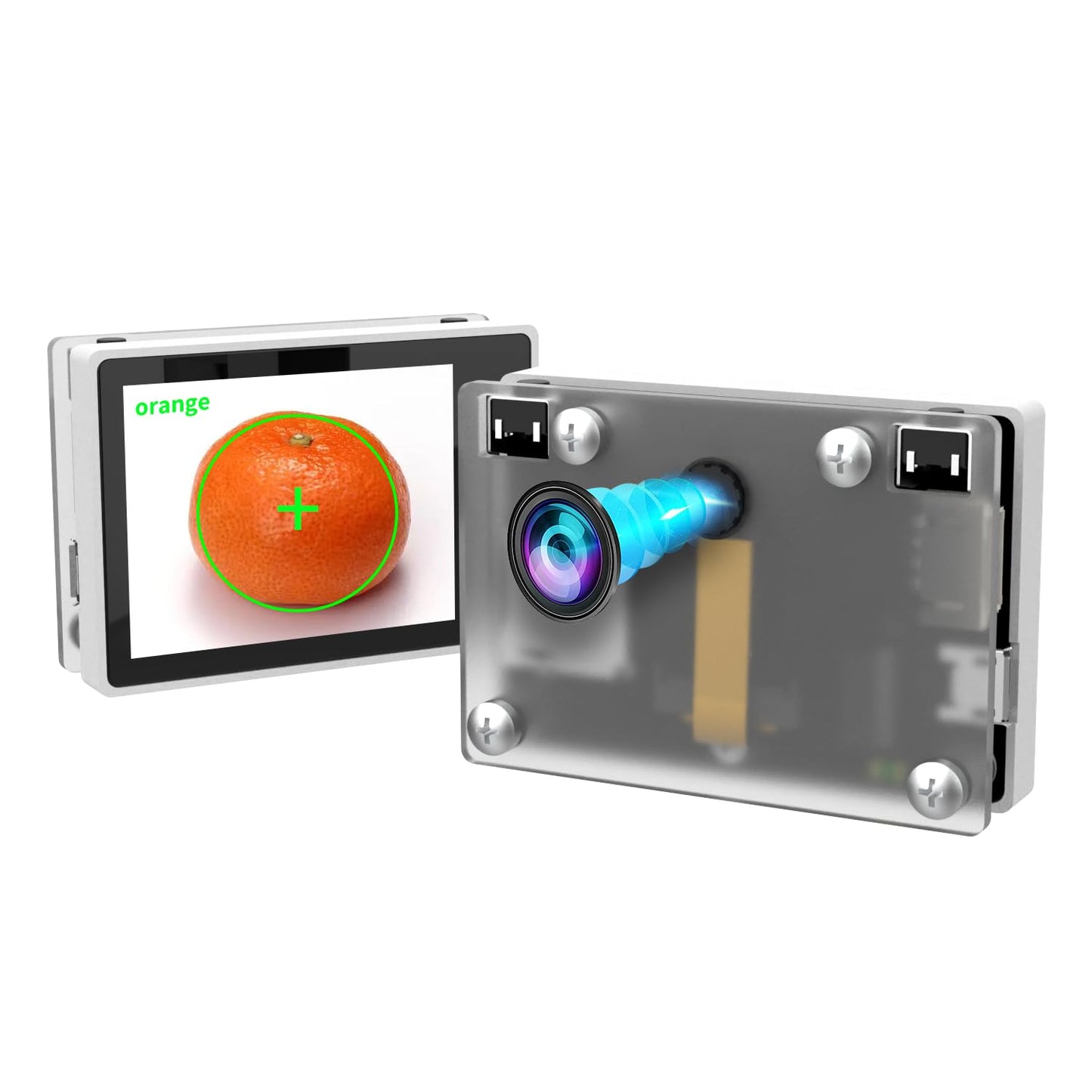 Yahboom Módulo de sensor de visión K210 para UNO RaspberryPi AI Smart Camera Código de código abierto, Cara|QR|Objeto| Color| Reconocimiento de señales de tráfico, detección de características,