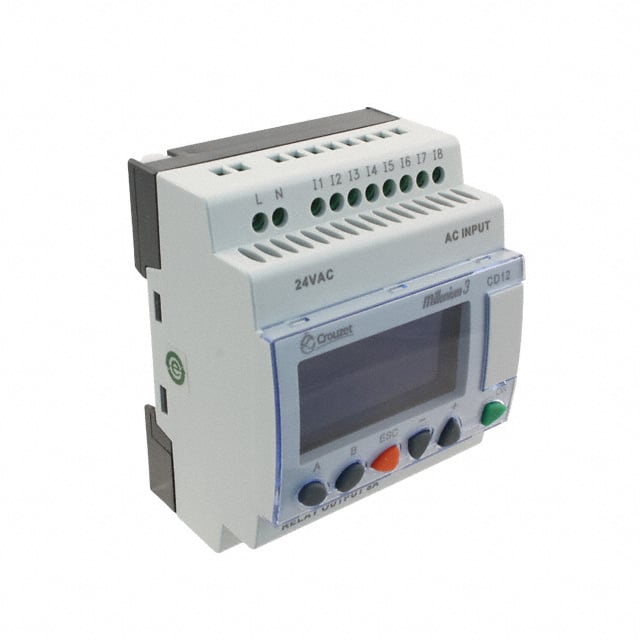 Crouzet 88974044 Millenium 3, CD12 CONTROL LOGIC 8 IN 4 OUT 24V 8 - Digital