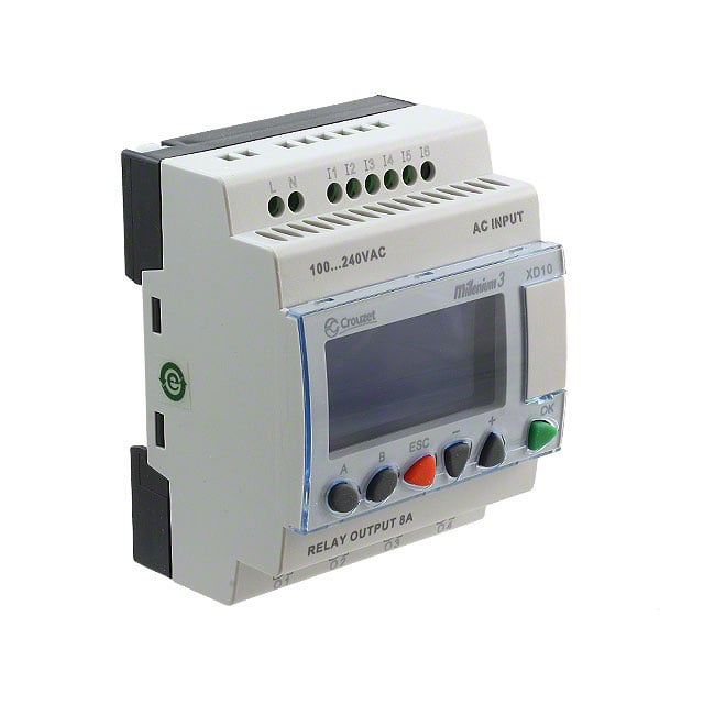 Crouzet 88974143 Millenium 3, XD10 CONTROL LOG 6 IN 4 OUT 100-240V 6 - Digital