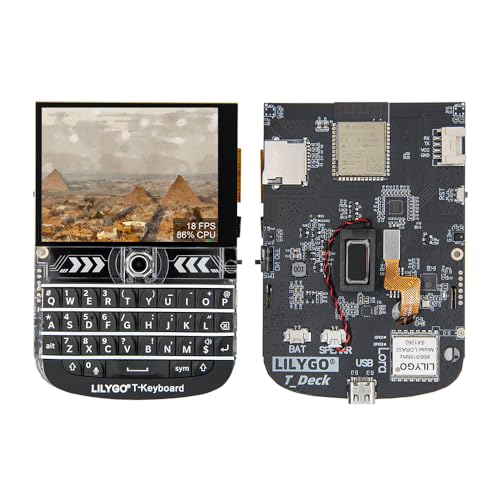 LILYGO T-Deck ESP32-S3 Meshtastic 915MHz LoRa BLE WiFi TTGO Module LoRaWAN Tablero de desarrollo de largo alcance con pantalla LCD de 2.8 pulgadas