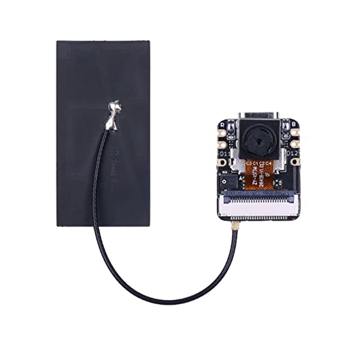 Seeed Studio XIAO ESP32S3 Sense - Wi-Fi de 2.4 GHz, BLE 5.0, sensor de cámara OV2640, micrófono digital, carga de batería compatible (1 unidad)