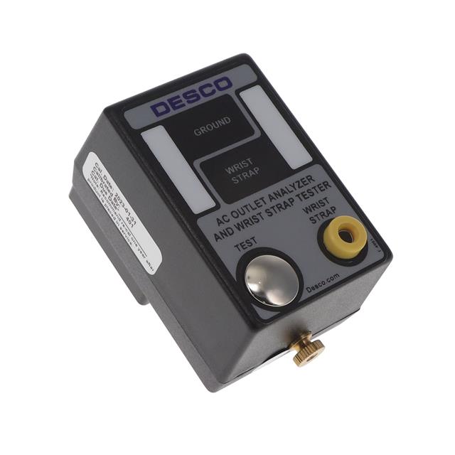 Desco 98134 - Ground Integrity, Wrist Strap Tester Verification of Grounding Parameters, Wrist Strap Grounding