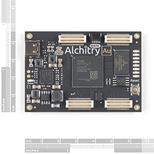 SPARKFUN Alchitry Au FPGA - Tabla de desarrollo (Xilinx Artix 7) dev-16527