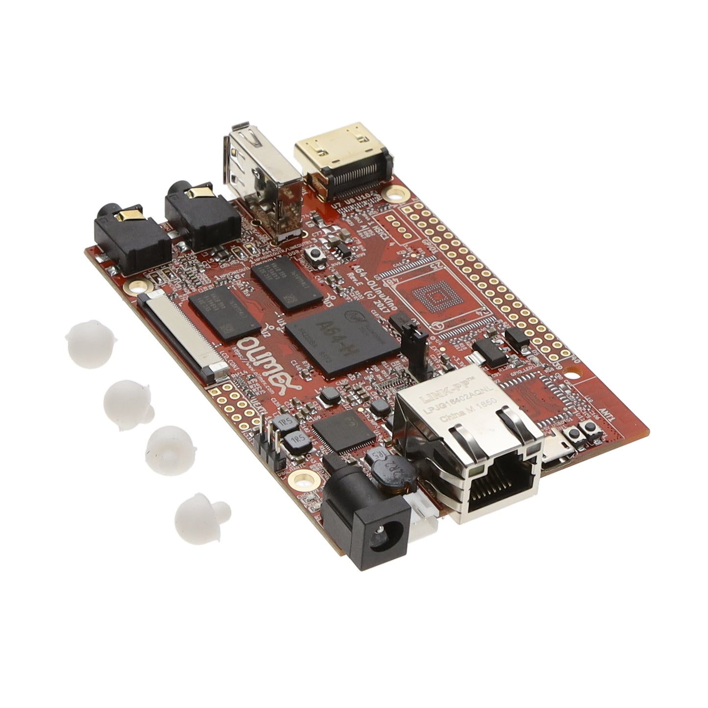 Olimex LTD A64-OLINUXINO-1G OLinuXino - Allwinner A64 ARM Cortex-A53