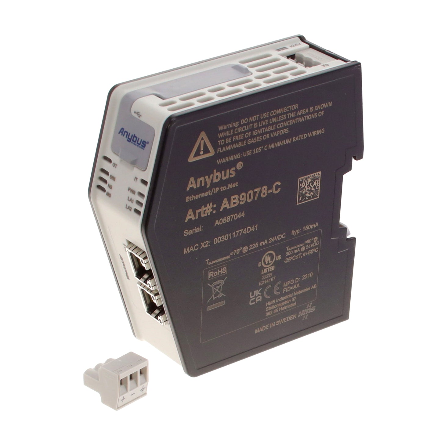 HMS Networks AB9078-C - Puente/enrutador