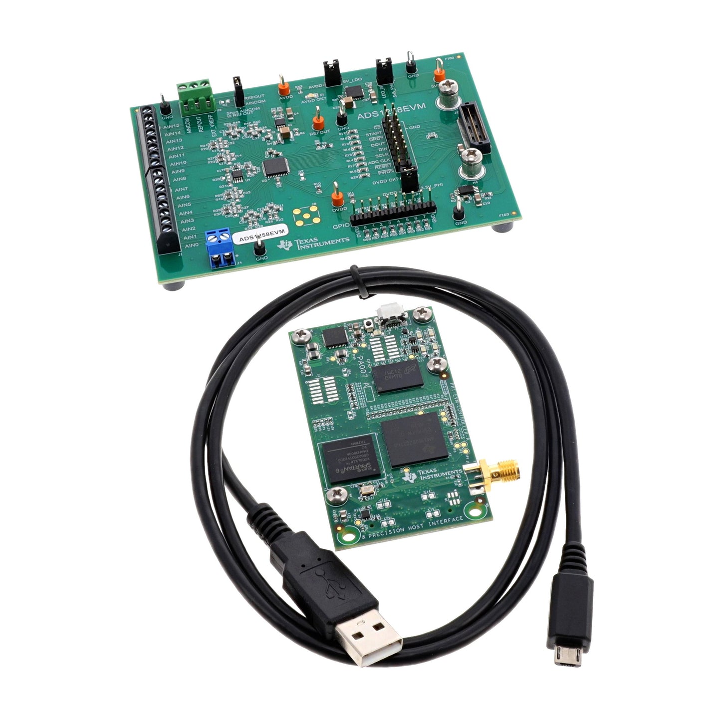 Texas Instruments ADS1258V2EVM-PDK - EVAL BOARD FOR ADS1258