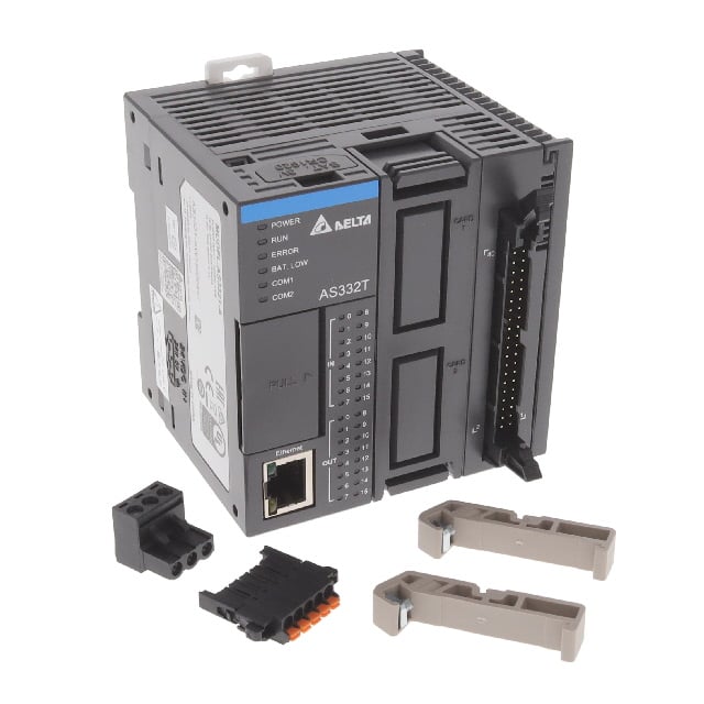 Delta Electronics/Industrial Automation AS332T-A AS AS300 CPU - 16 DI, 16 DO, NPN SI 16 - Digital
