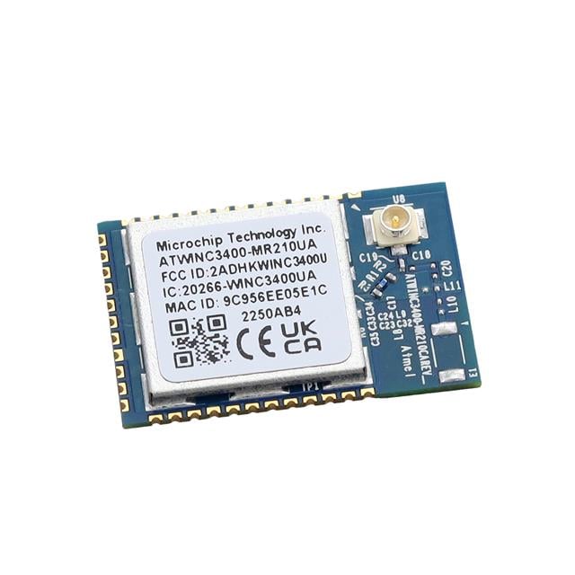 Microchip Technology ATWINC3400-MR210UA142 ATWINC3400-MR210xA 802.11b/g/n, BlueTooth v5.0
