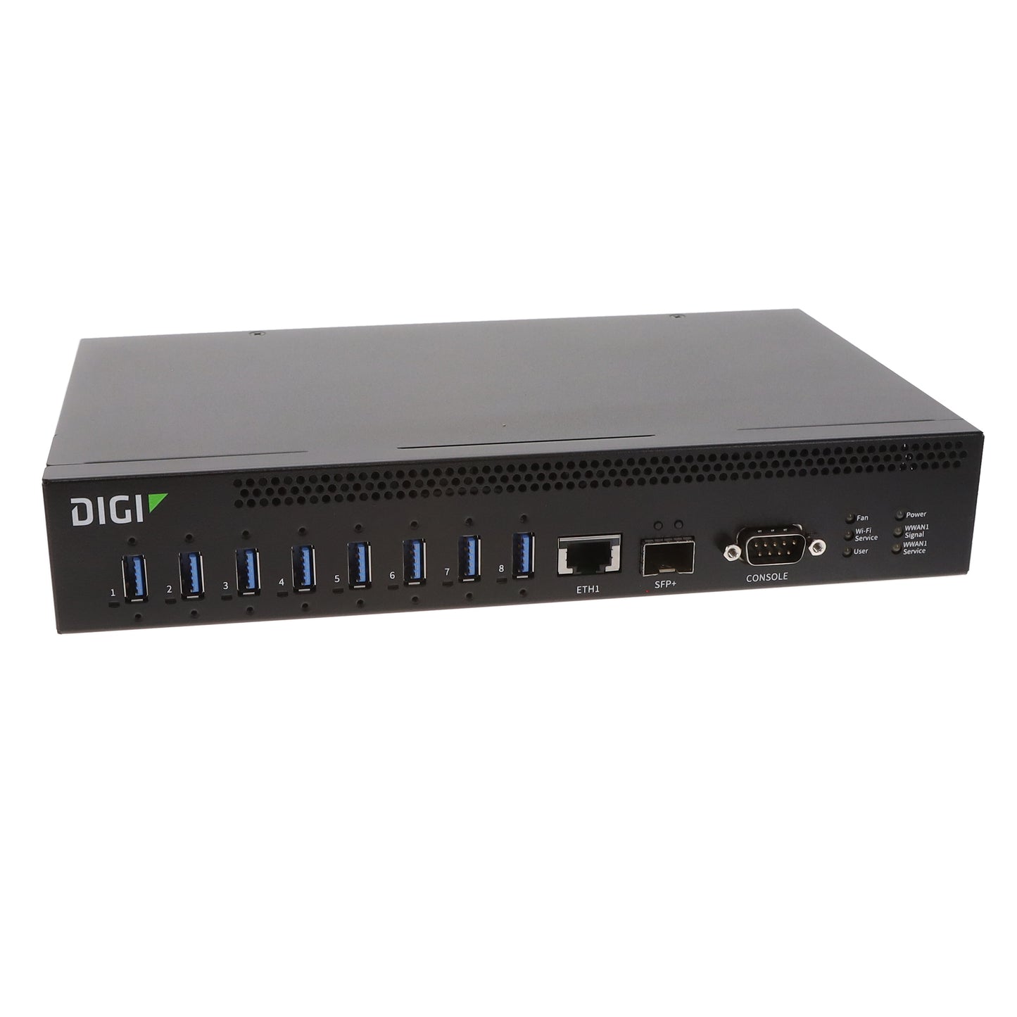 Digi AW08-W300 AnywhereUSB® Plus Ethernet to USB USB 3.1