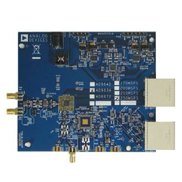 Analog Devices Inc. AD9634-250EBZ - BOARD EVAL FOR AD9634 250MSPS