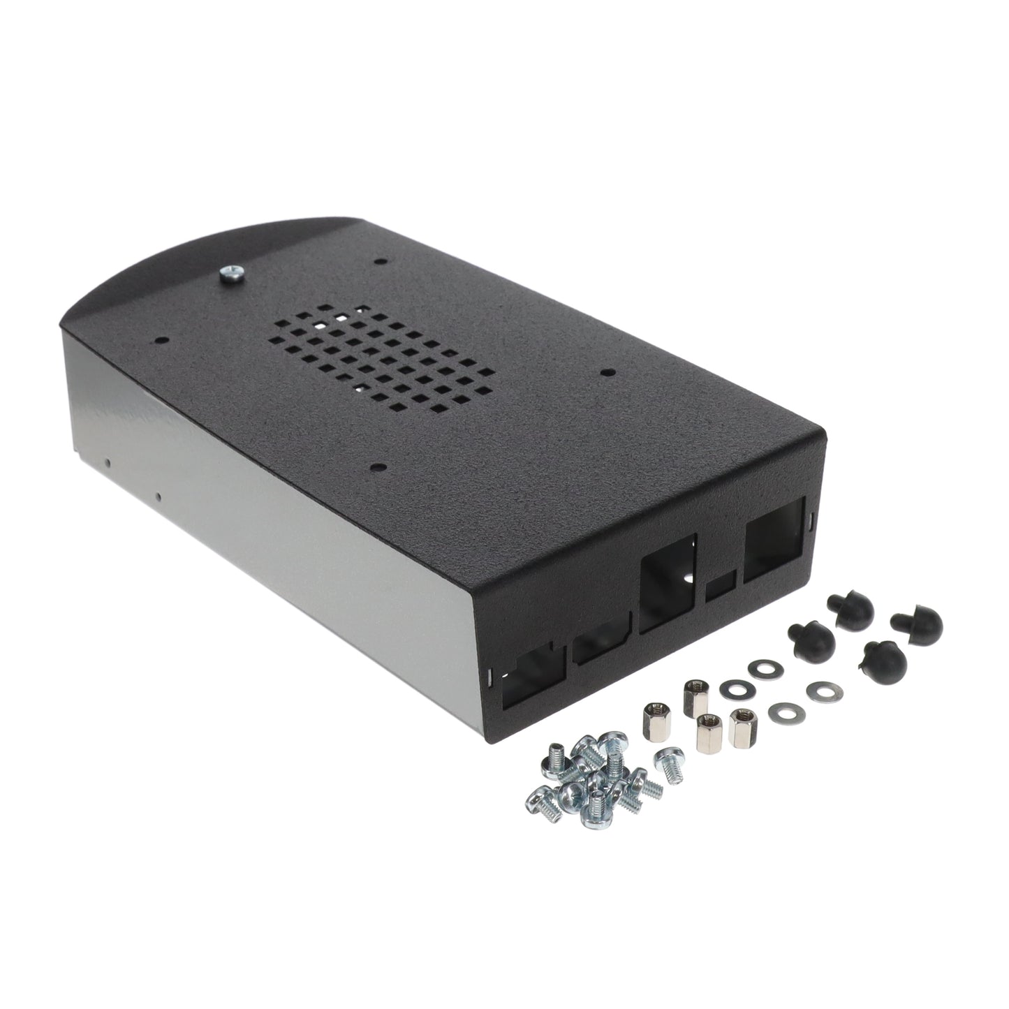 Olimex LTD BOX-MICRO-B-BLACK-SILVER - - -
