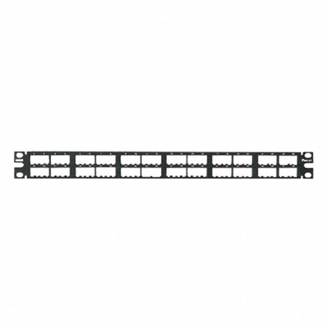 Panduit Corp CPP48HDWBLY Mini-Com® Modular Panel -