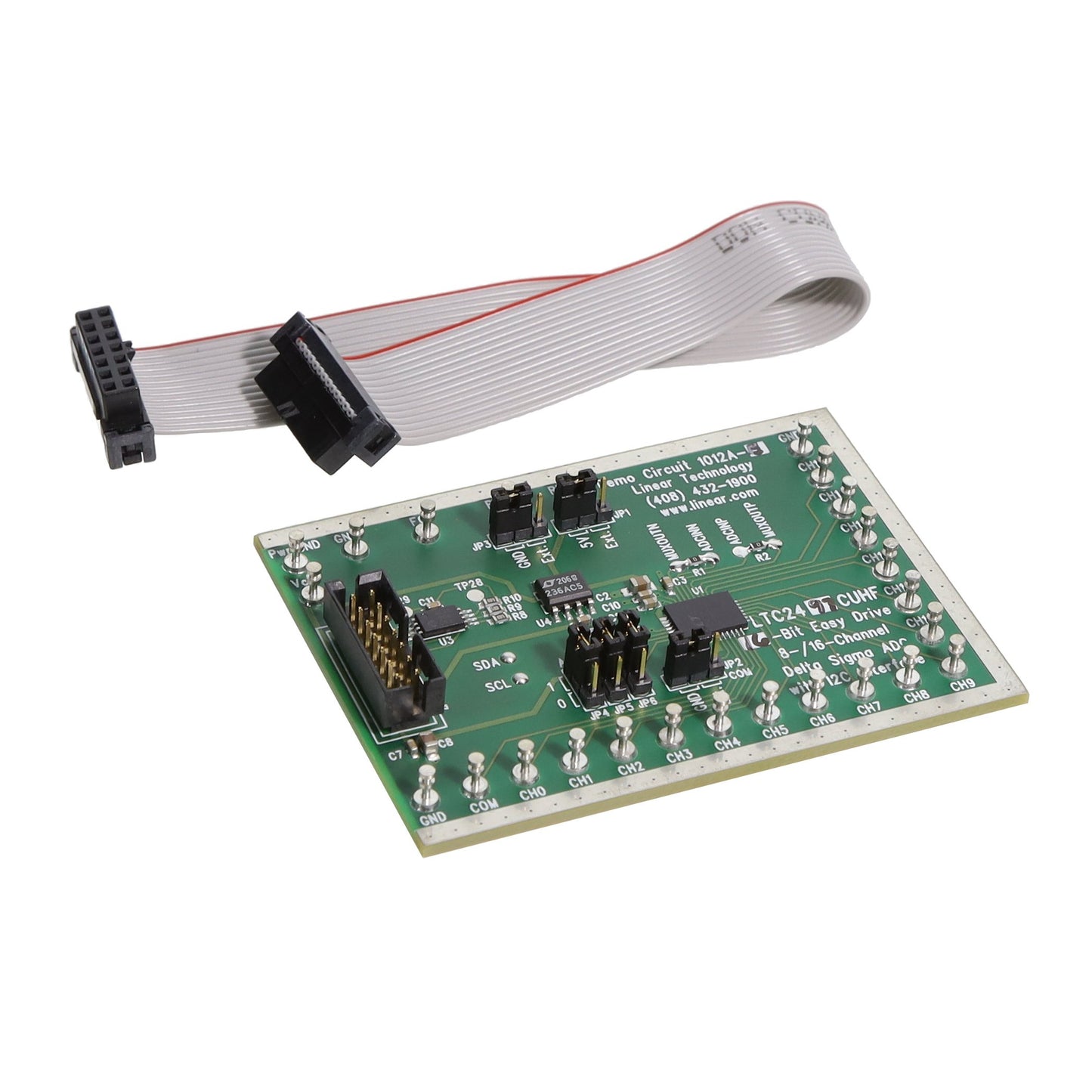Analog Devices Inc. DC1012A-B Easy Drive™ BOARD DELTA SIGMA ADC LTC2497