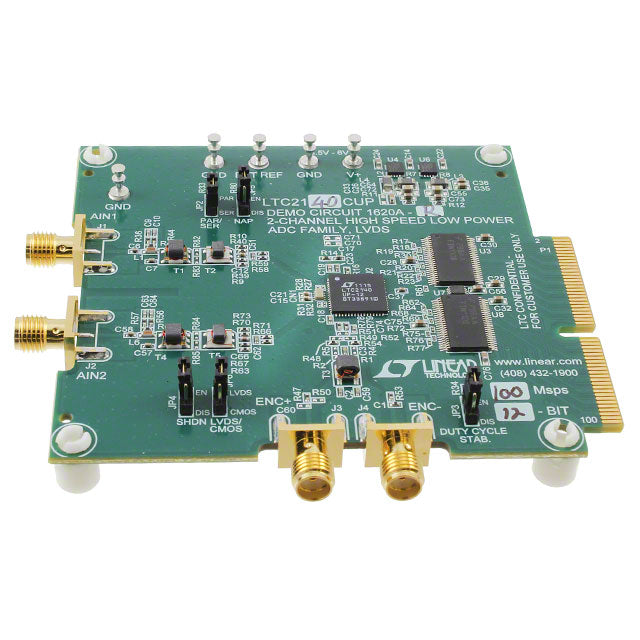 Analog Devices Inc. DC1620A-R - BOARD DEMO 25MSPS LTC2140-12