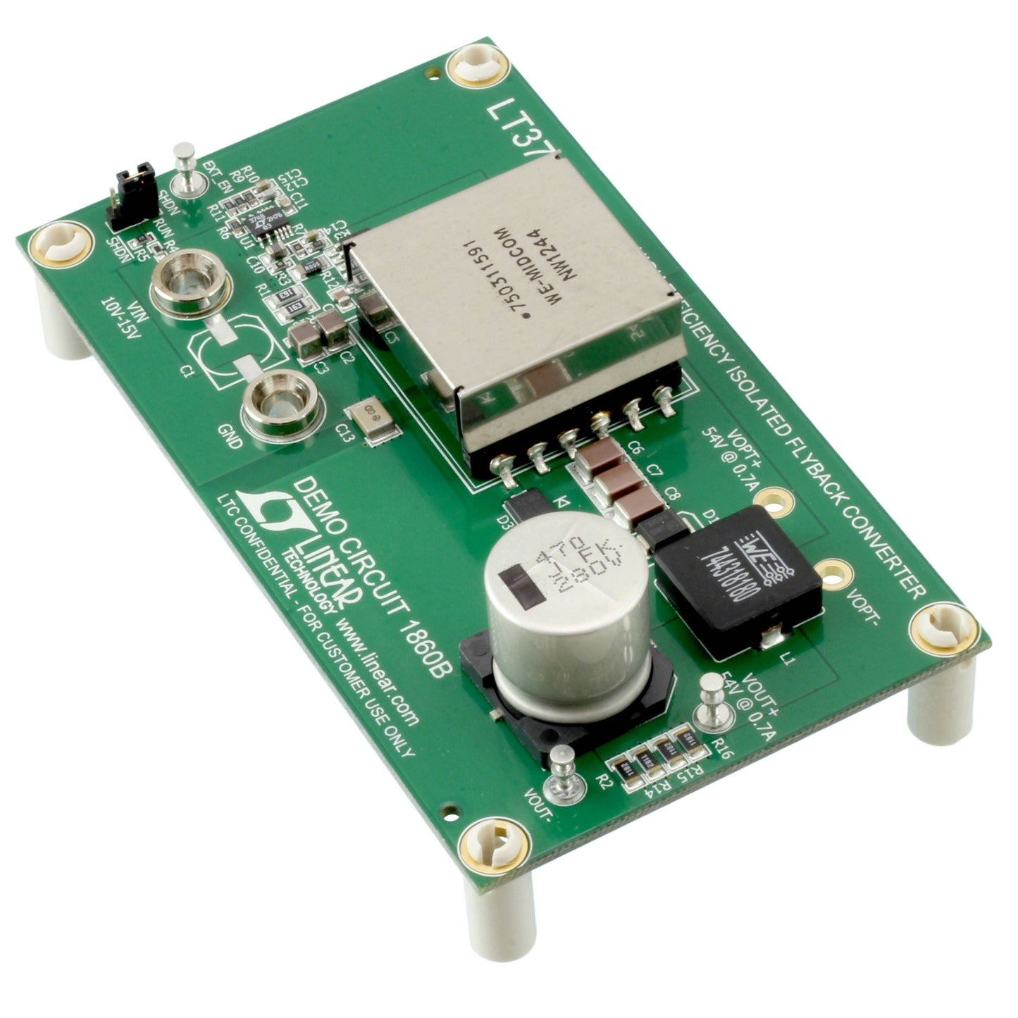 Analog Devices Inc. DC1860B - EVAL BOARD FOR LT3748