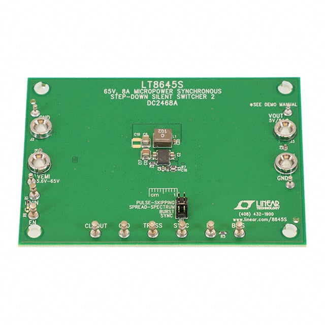 Analog Devices Inc. DC2468A Silent Switcher®2 EVAL BOARD FOR LT8645S
