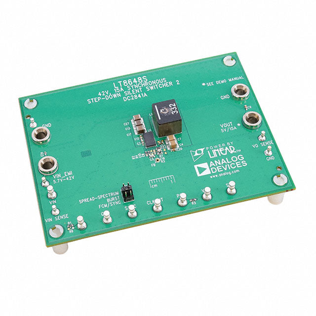 Analog Devices Inc. DC2841A Silent Switcher®2 EVAL BOARD FOR LT8648S