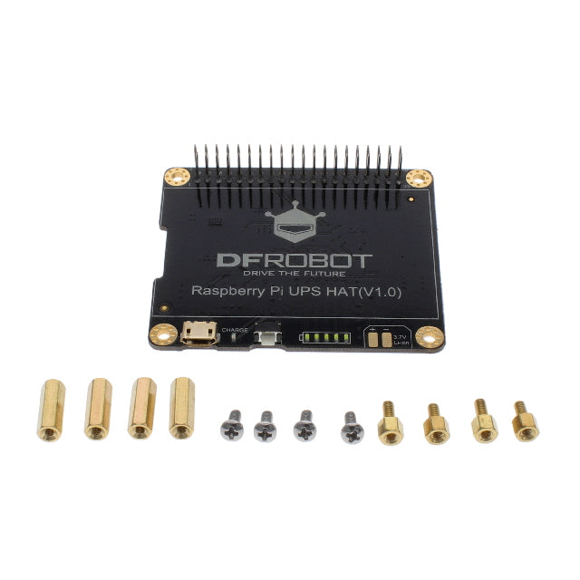 DFRobot DFR0494 - Raspberry Pi Administración de alimentación Fuente de alimentación ininterrumpida (UPS)