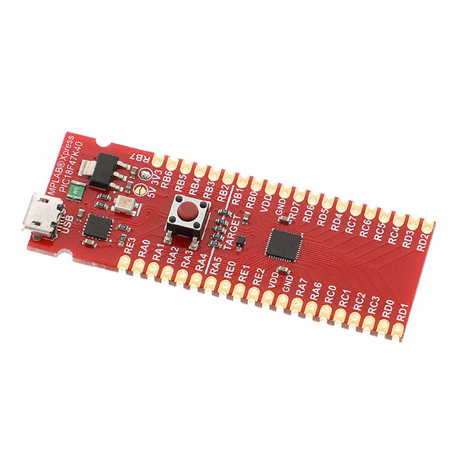 Microchip Technology DM182027 PIC® MPLAB XPRESS PIC18F47K40 EVAL BD