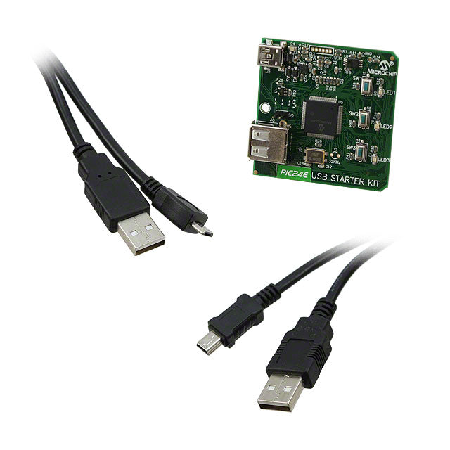 Microchip Technology DM240012 PIC® PIC24E USB STARTER KIT P512GU810