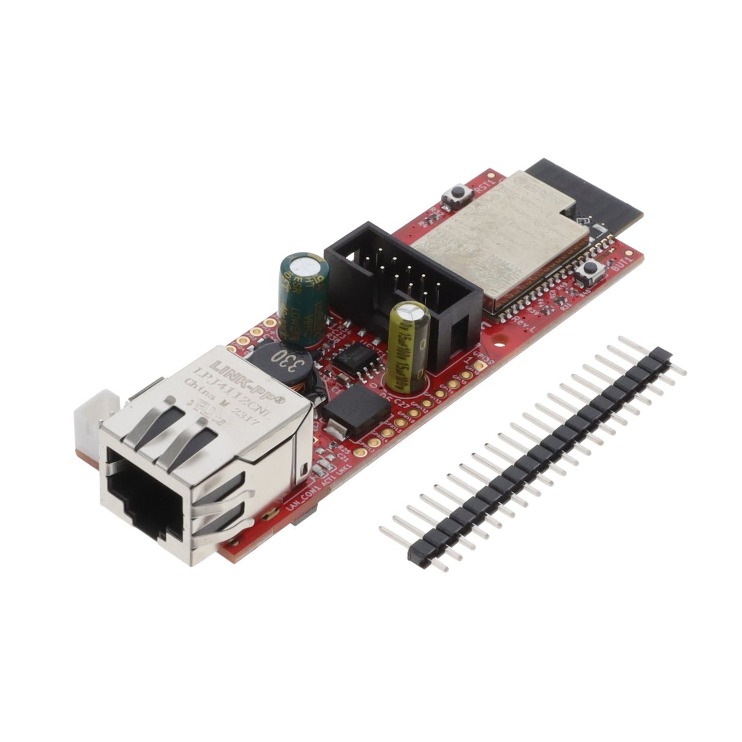 Olimex LTD ESP32-POE-WROVER ESP32 Transceiver; 802.11 b/g/n (Wi-Fi, WiFi, WLAN), Bluetooth® Smart 4.x Low Energy (BLE)