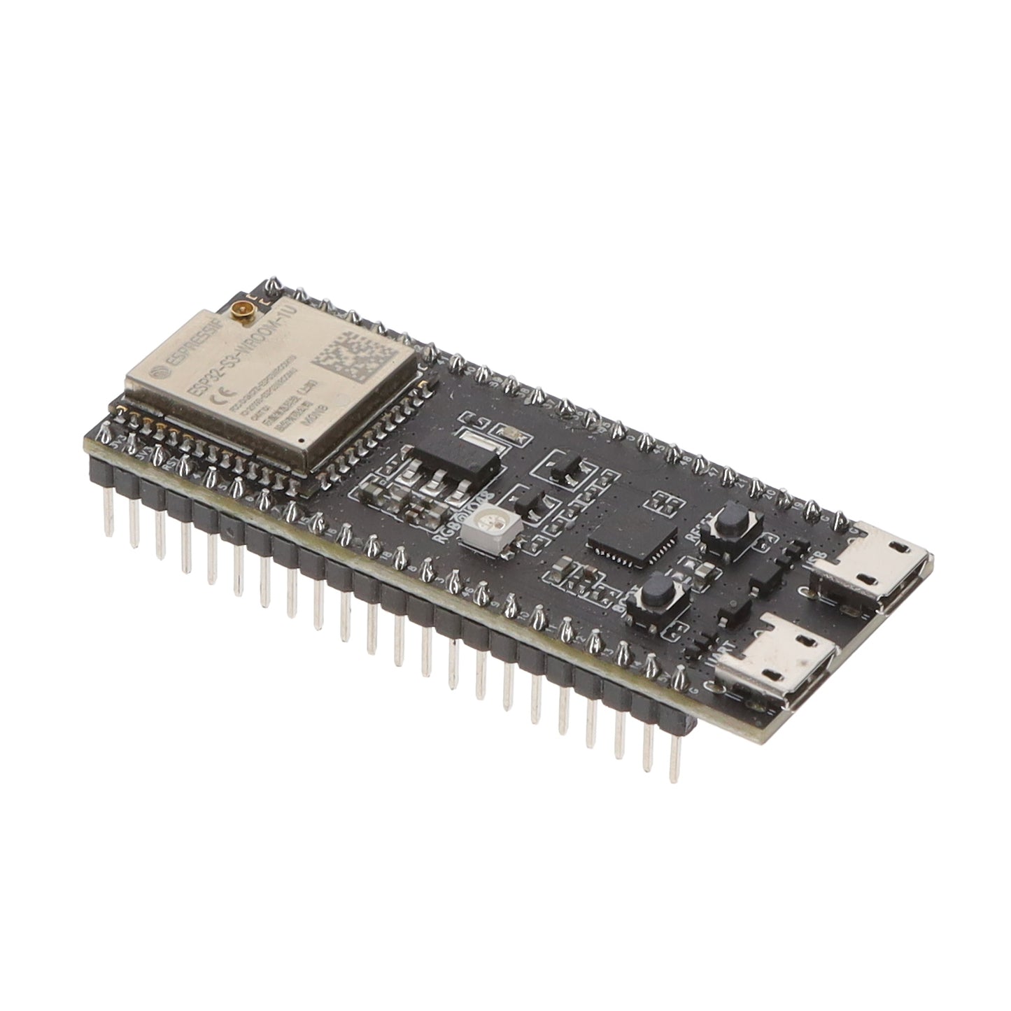 Espressif Systems ESP32-S3-DEVKITC-1U-N8 ESP32-S Transceiver; 802.11 b/g/n (Wi-Fi, WiFi, WLAN), Bluetooth® 5.x (BLE)