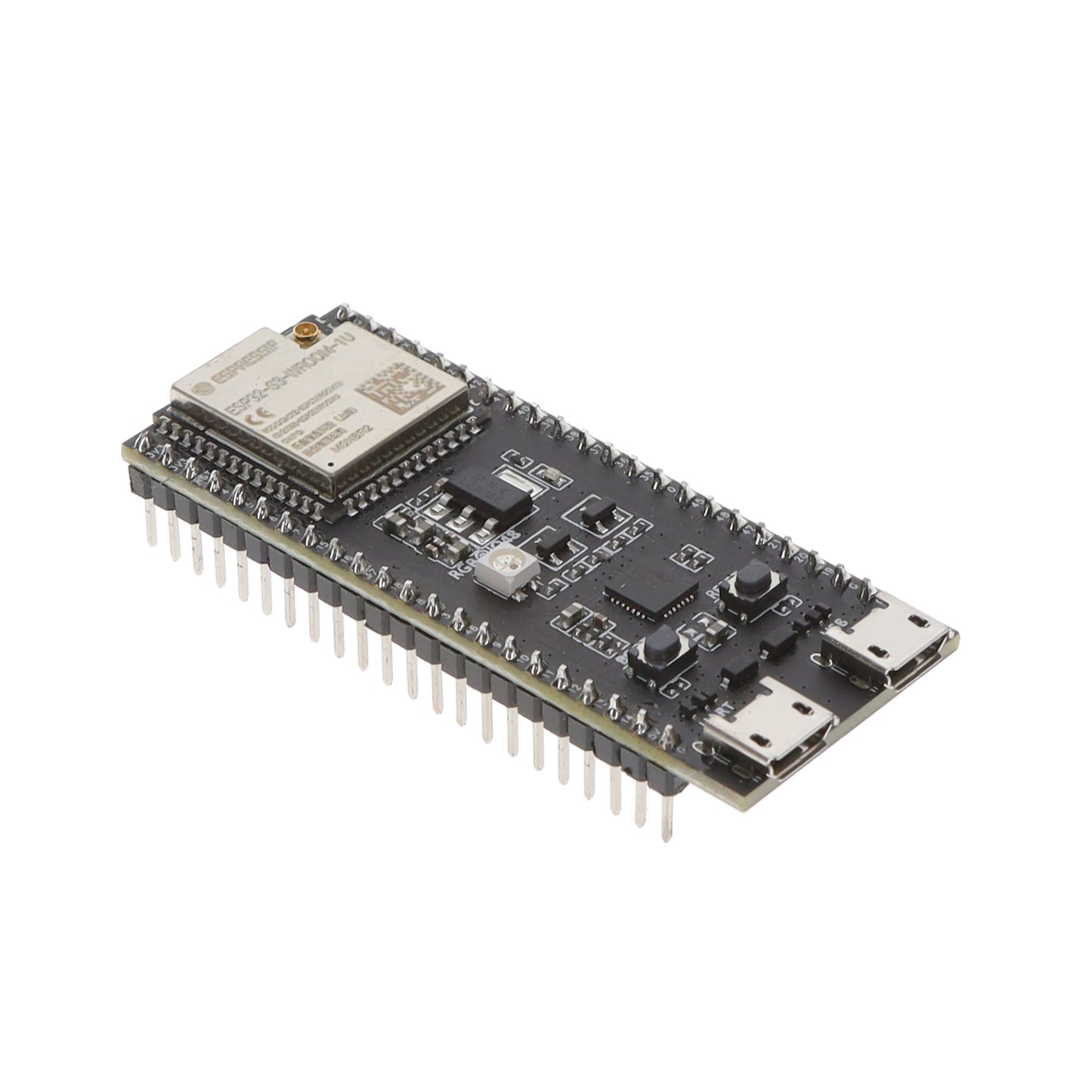 Espressif Systems ESP32-S3-DEVKITC-1U-N8R2 ESP32-S Transceiver; 802.11 b/g/n (Wi-Fi, WiFi, WLAN), Bluetooth® 5.x (BLE)