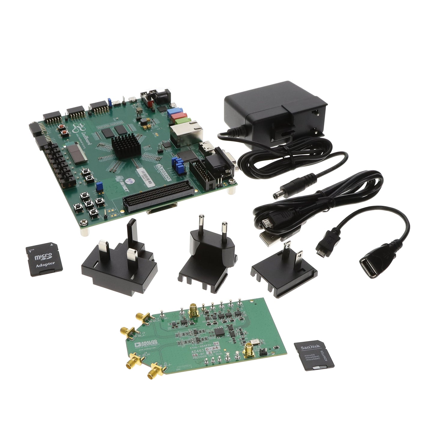 Analog Devices Inc. EVAL-AD4630-24-KTZ - AD4630-24 2-CH 24-BIT SAR ADC EV