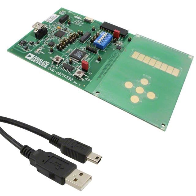 Analog Devices Inc. EVAL-AD7147-1EBZ CapTouch™ Touch, Capacitive