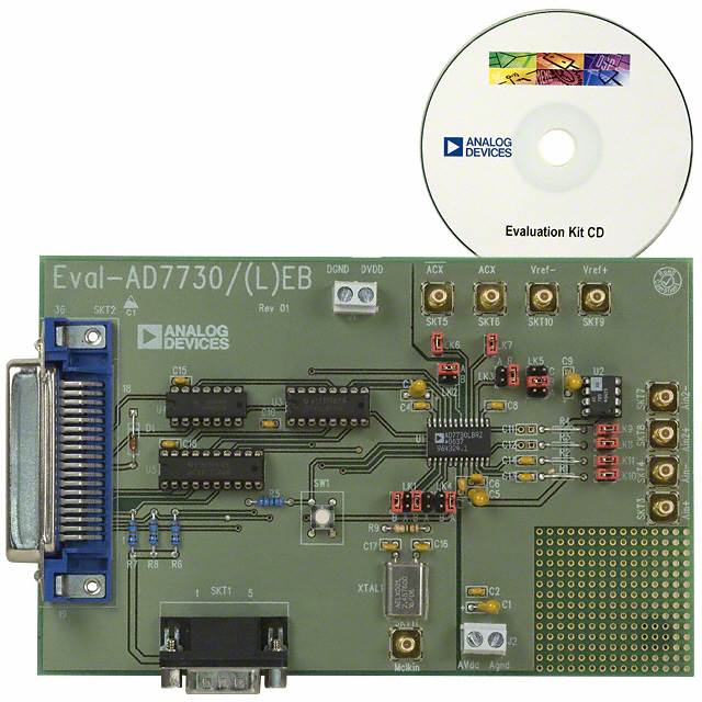 Analog Devices Inc. EVAL-AD7730EBZ - BOARD EVAL FOR AD7730