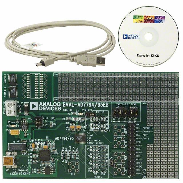 Analog Devices Inc. EVAL-AD7794EBZ - BOARD EVALUATION FOR AD7794
