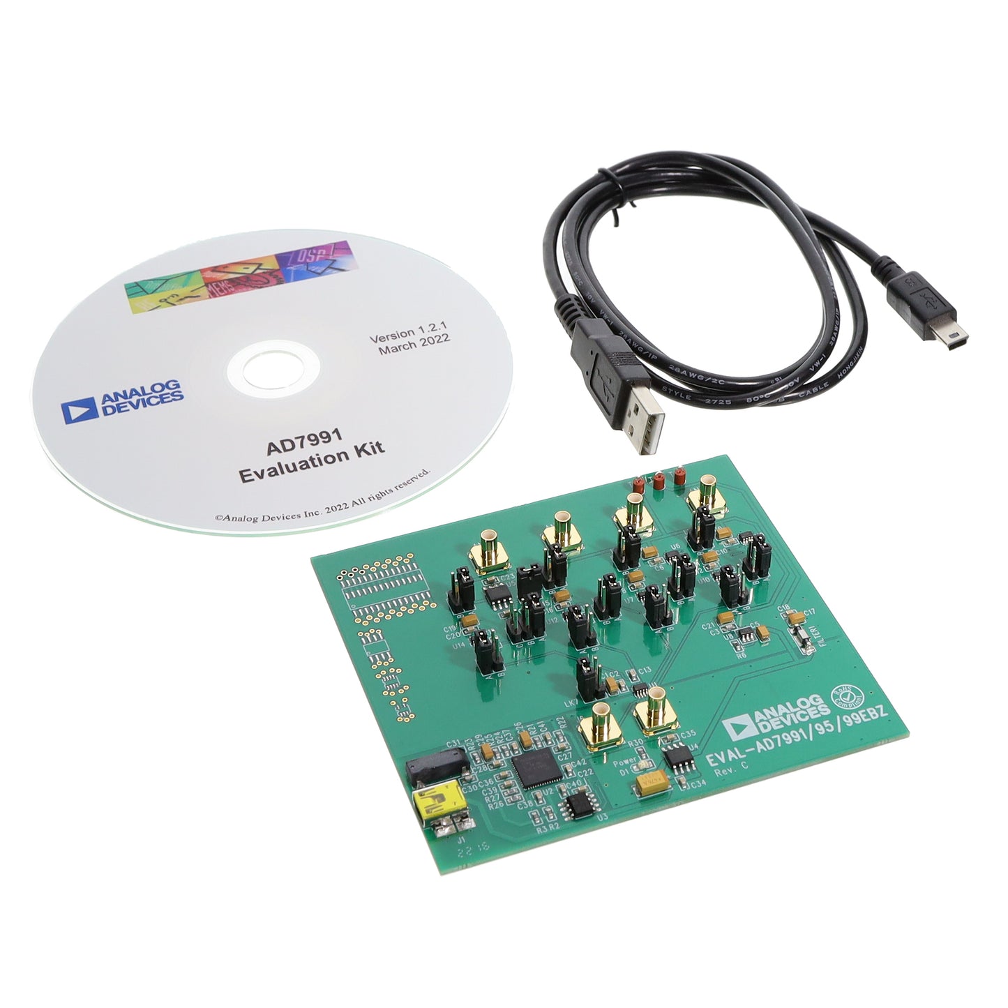 Analog Devices Inc. EVAL-AD7991EBZ - BOARD EVAL FOR AD7991