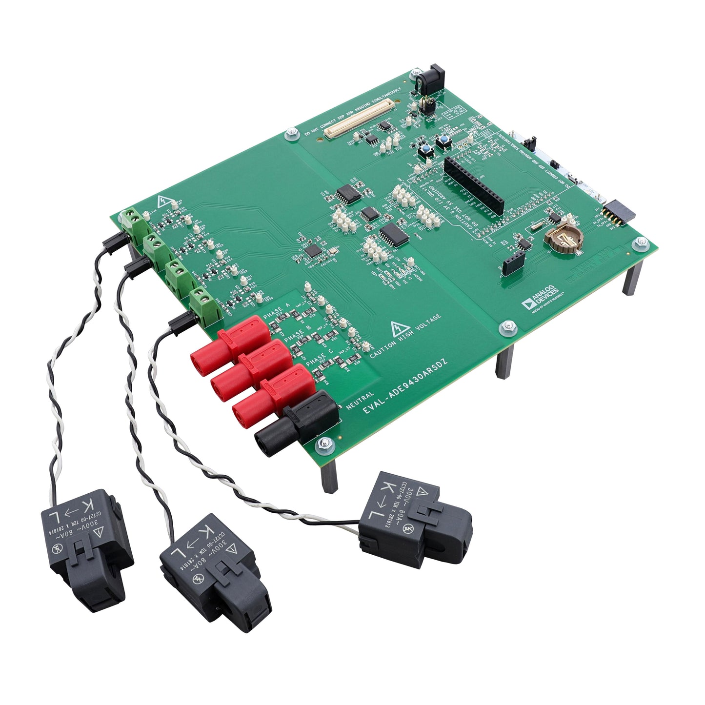 Analog Devices Inc. EVAL-ADE9430ARDZ - EVAL BOARD FOR ADE9430 Energy/Power Monitor